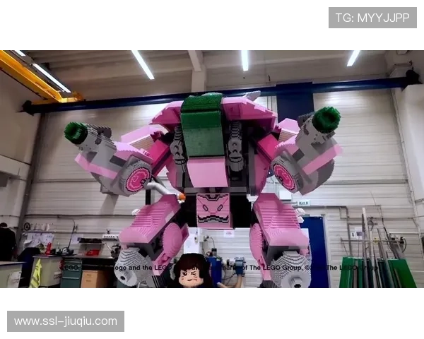 外场乐高DVA与联动汽车展出，成玩家打卡热门景点。